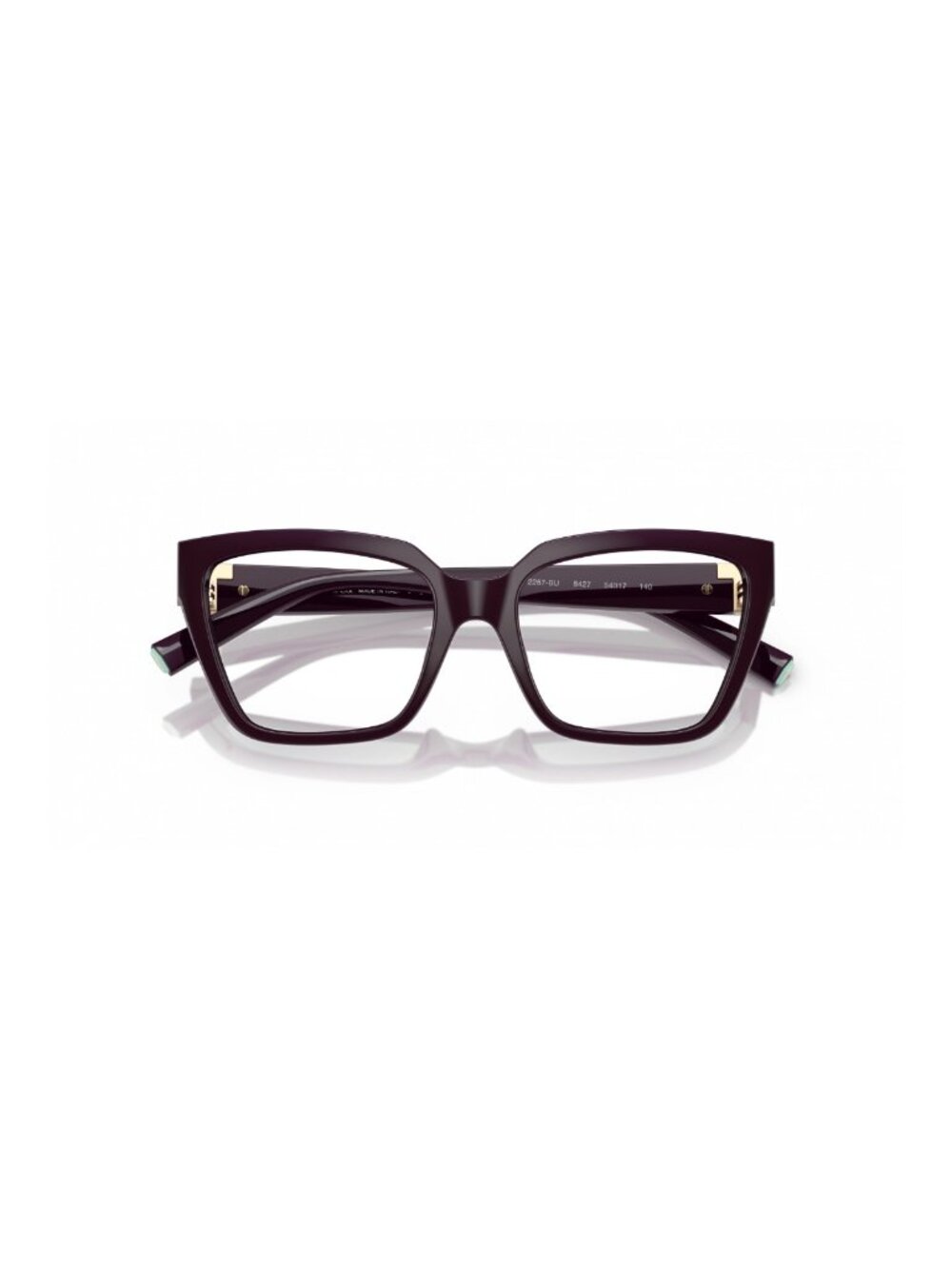 Tiffany & Co Eyeglasses Glasses TF 2257BU 8427 Deep Kunzite Purple 54mm w/case - Picture 3 of 6